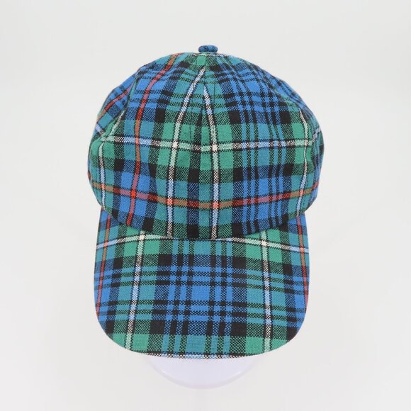 Ingles Buchan MacKenzie Tartan Golf Baseball Hat Cap Adult OS Wool Scotland NEW - Picture 2 of 10